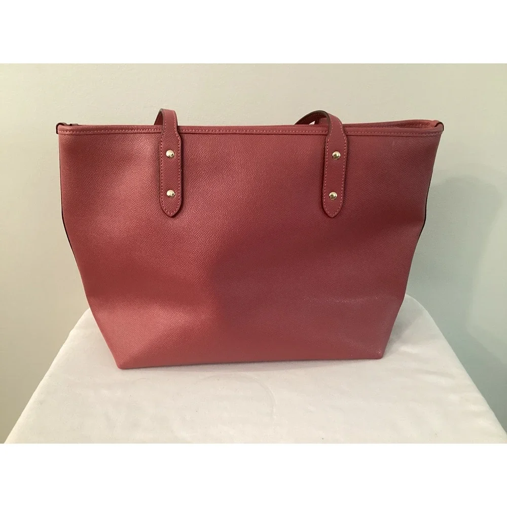 Coach City Zip Tote W/ Matching Long Zip Wallet & Corner Zip Wristlet